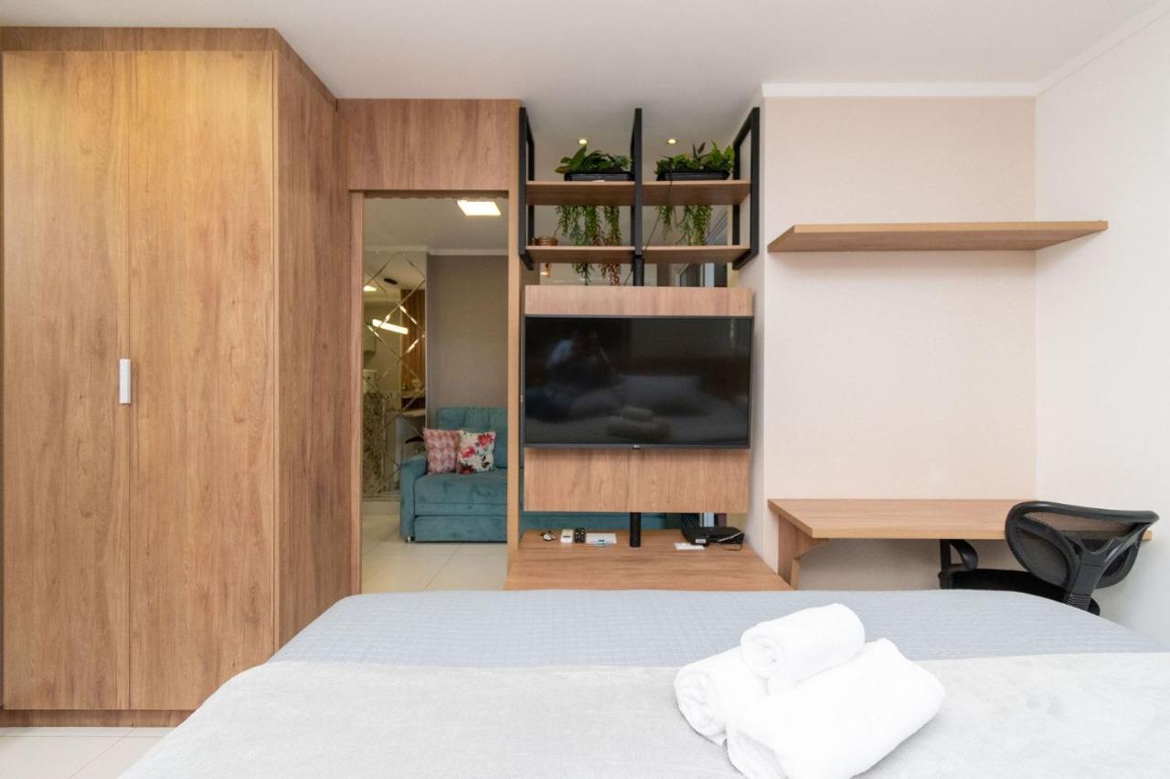 Wb3002 Lindo Studio Proximo Ao Parque Vaca Brava Apartment กัวยาเนีย ภายนอก รูปภาพ