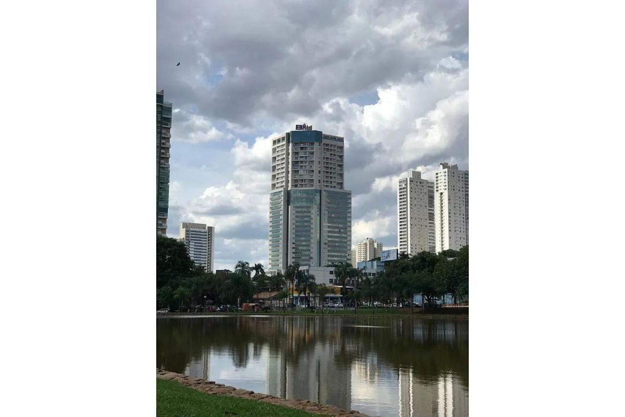 Wb3002 Lindo Studio Proximo Ao Parque Vaca Brava Apartment กัวยาเนีย ภายนอก รูปภาพ
